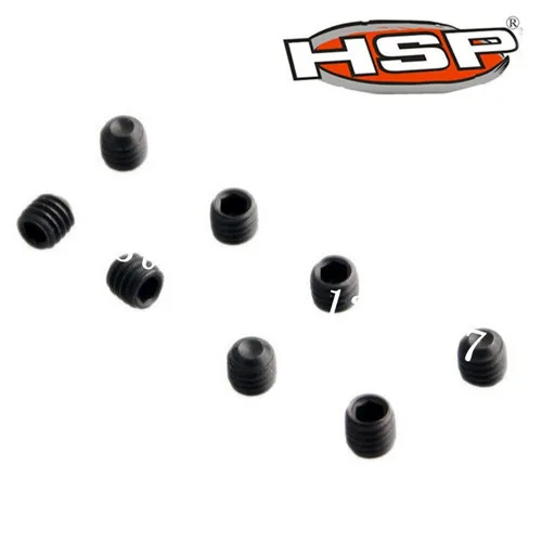 8 шт. HSP Запчасти Аксессуары 1/4 M4 * 4 Винты С Головкой-личиком для 86081 1/10 4WD Nitro Rock Crawler