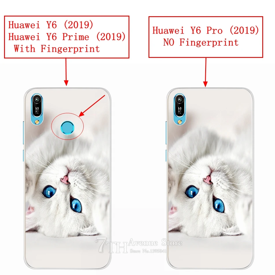 Роскошный Жесткий чехол из поликарбоната для Huawei Y6 Prime 2018 чехлы телефонов Y 6 2019