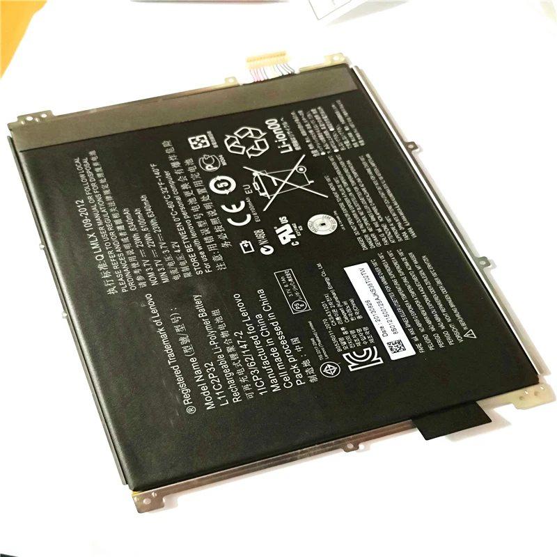 L11C2P32 Tablet Крышка батарейного отсека для LENOVO IdeaTad S6000 F H A7600 HV S6000L A10 80HC L12D2P31 +