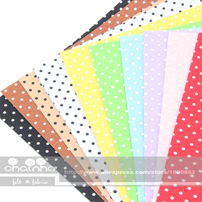 Нетканая ткань толщиной 1 мм Войлок из полиэстера для украшения дома набор шитья