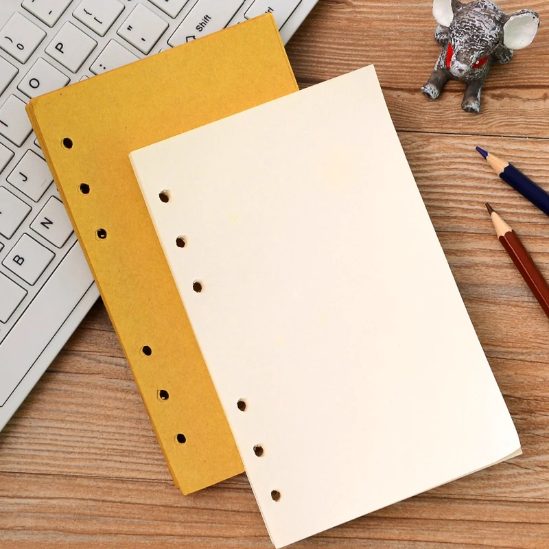 A6 Тетрадь с отрывными листами пополнения Бумага коровьей школа планирования