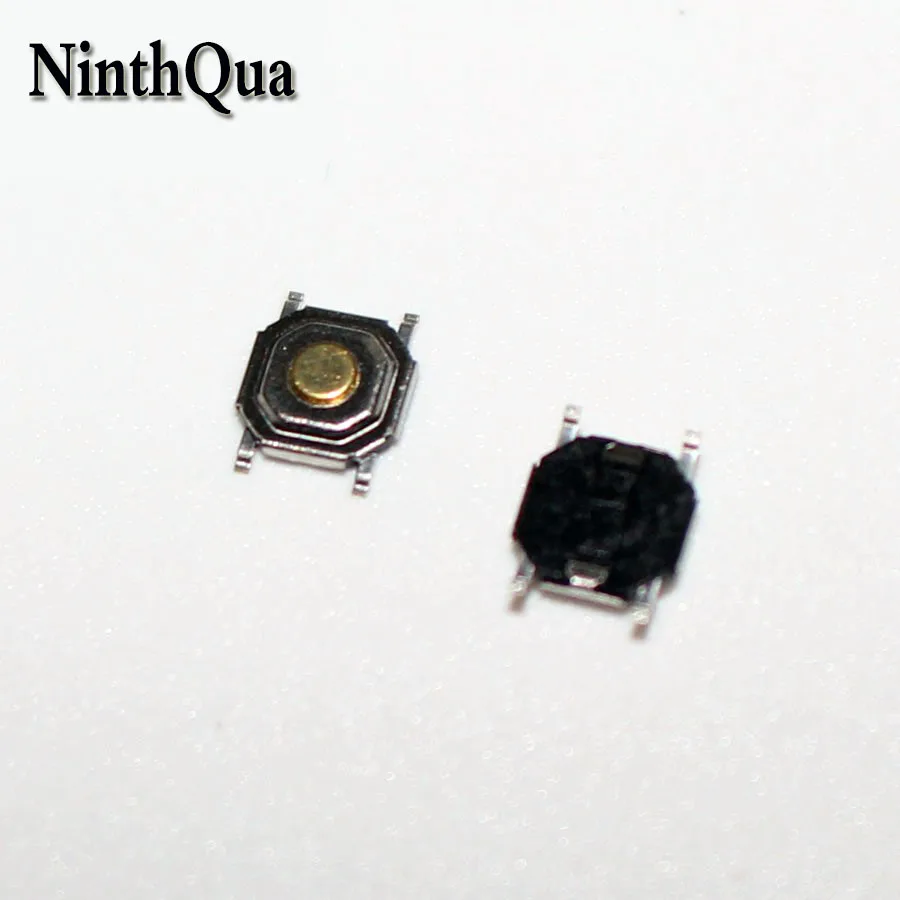 100 шт. 4x4x1.5мм 4Pin SMD тактный переключатель 4P медный Водонепроницаемый Микро