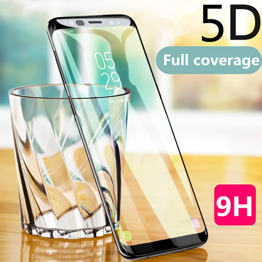 5D полное покрытие закаленное Стекло для samsung Galaxy A30 A40 A50 A60 A70 A80 A90 A10 A20 M10 M20 M30 A750 Экран защитная пленка