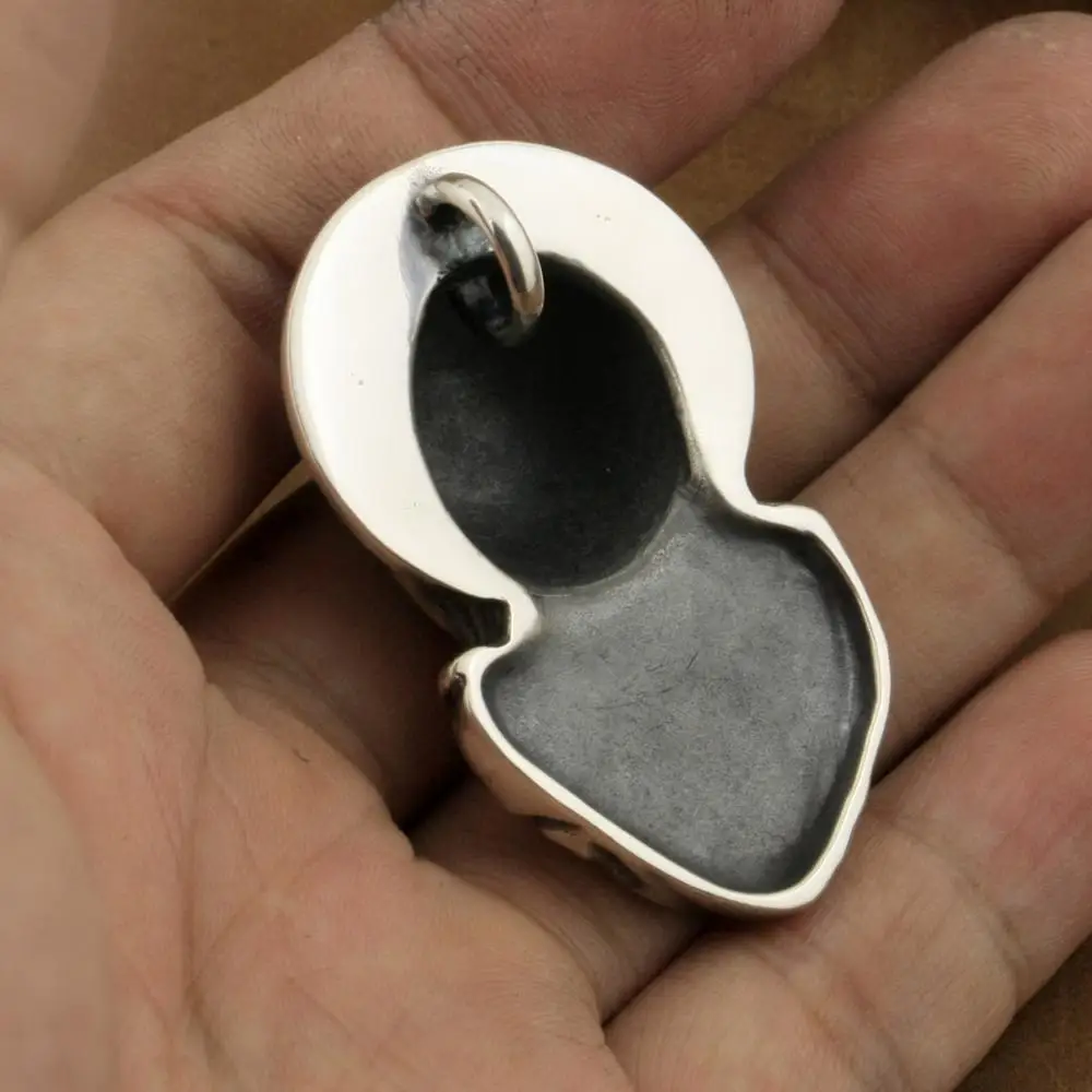 Кулон Мадонна Мария LINSION кулон из стерлингового серебра 925 пробы в стиле рок панк