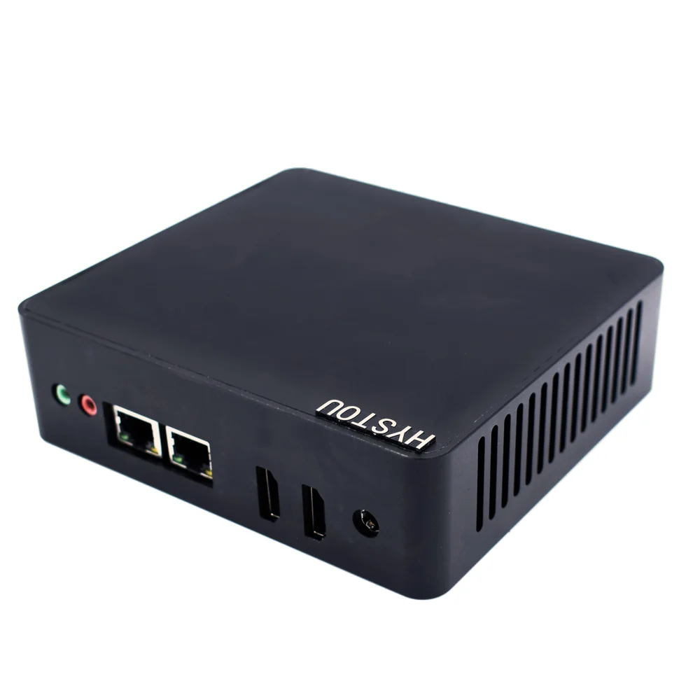 Мини компьютер Celeron четырехъядерный процессор 2 24 ГГц Linux Win 10 HDMI 300 м Wi Fi|Мини ПК| |