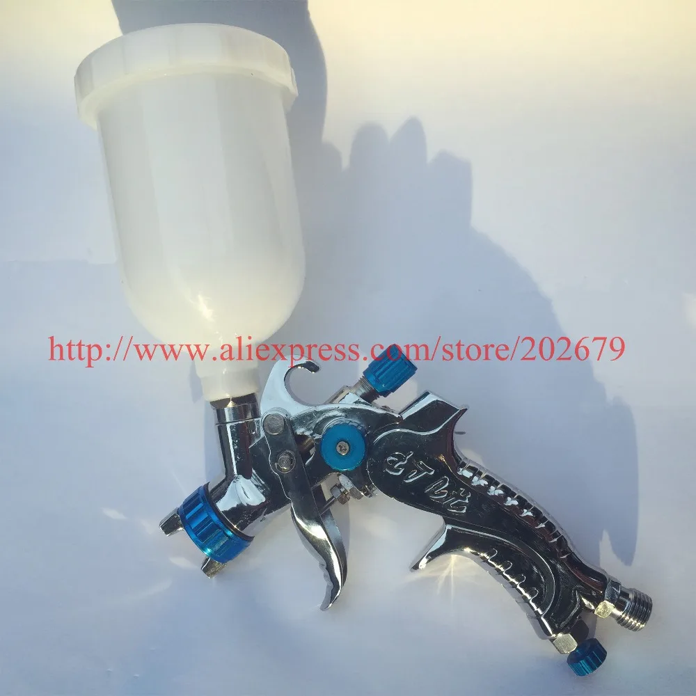 602 spray gun Auto Car Paint Spot Repair with Plastic Cup Sprayer HVLP Spray Gun 250CC cup | Инструменты