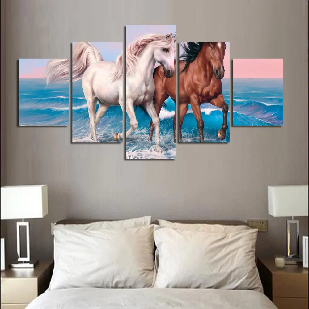 5 шт./компл. большие настенные картины для гостиной украшения шт. современные на