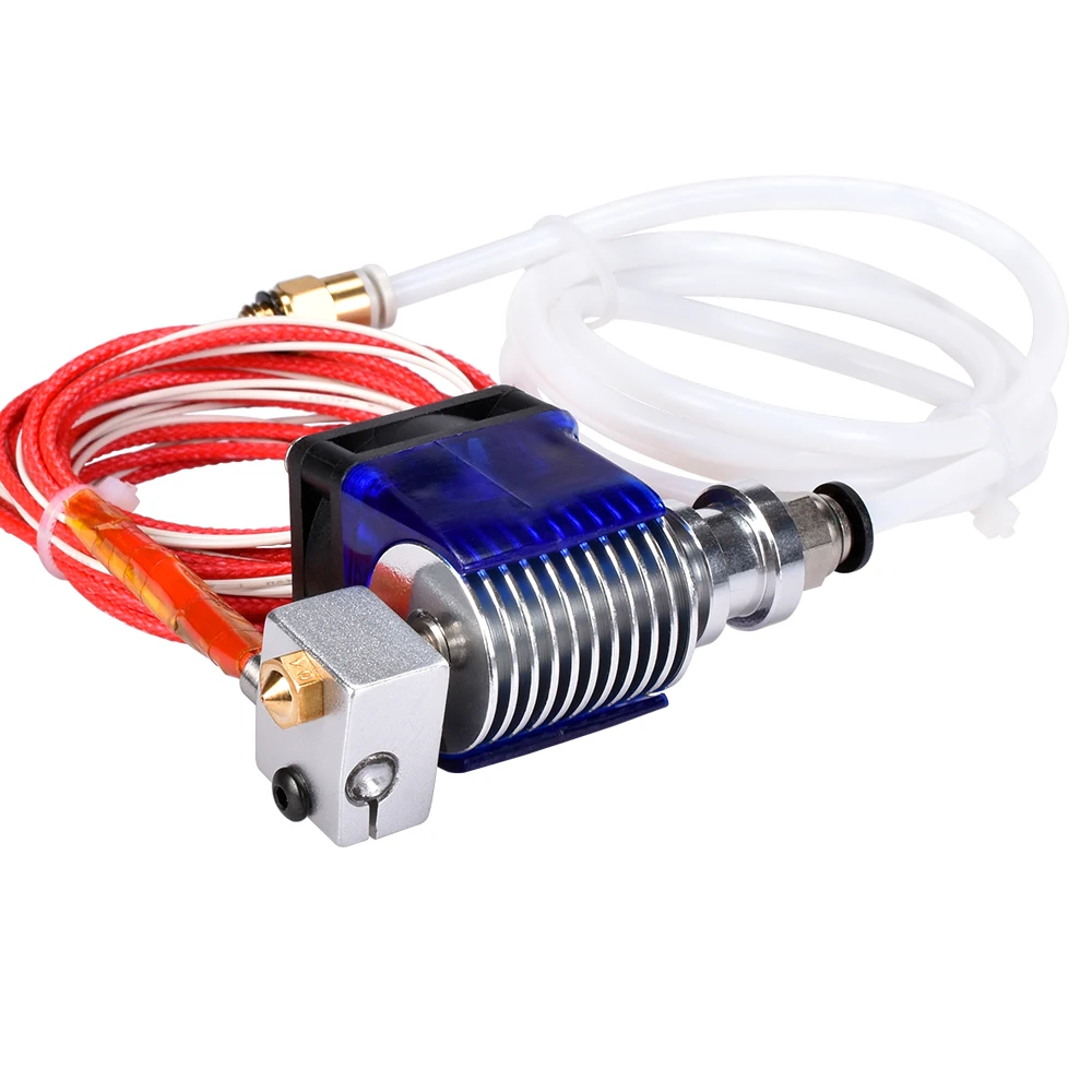 V6 J head Hotend Extruder Kit Bowden для филамента охлаждающего вентилятора термистора +