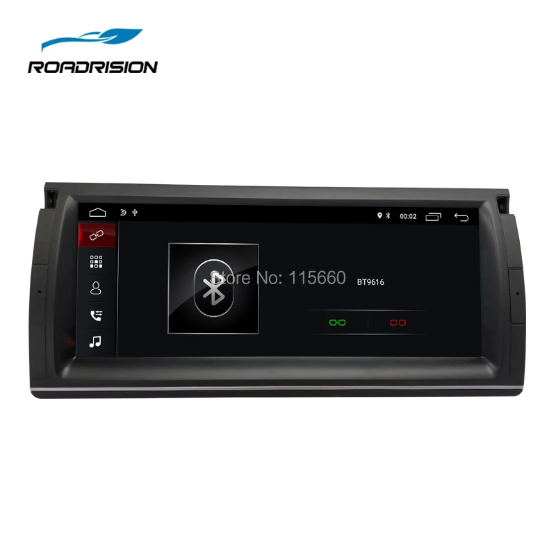 Автомобильный GPS навигатор RoadRision 10 25 дюйма Android 6 0 для BMW E39/X5/M5/E38/E53 с Bluetooth RDS радио