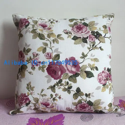 Наволочка 1 шт. 19 дюймов (50 см * 50 см) красивая тканевая наволочка с цветочным