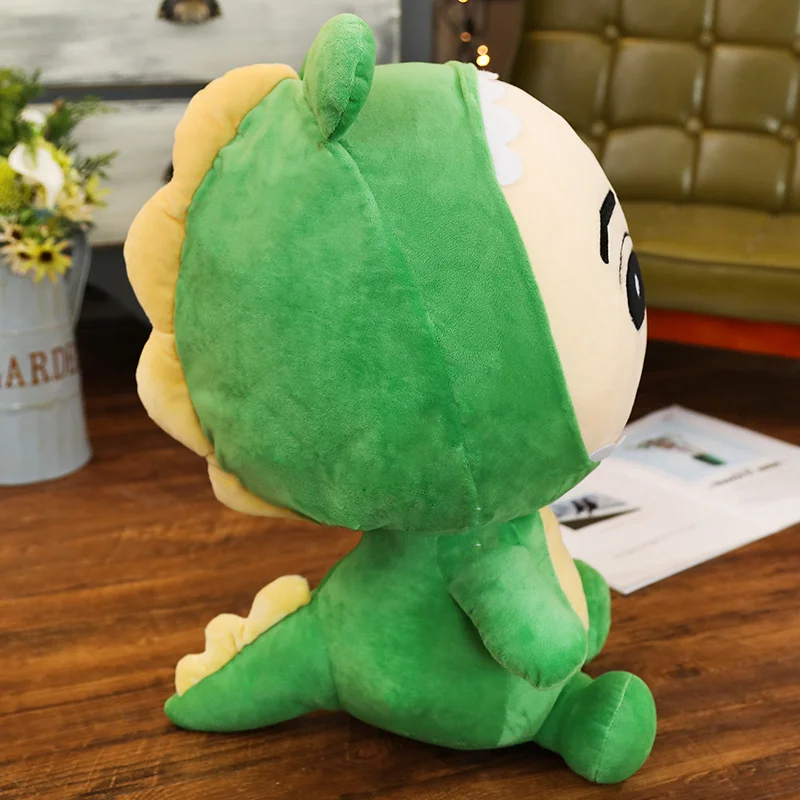 Креативная милая плюшевая игрушка динозавр 40/50 см мультяшный милый дракон