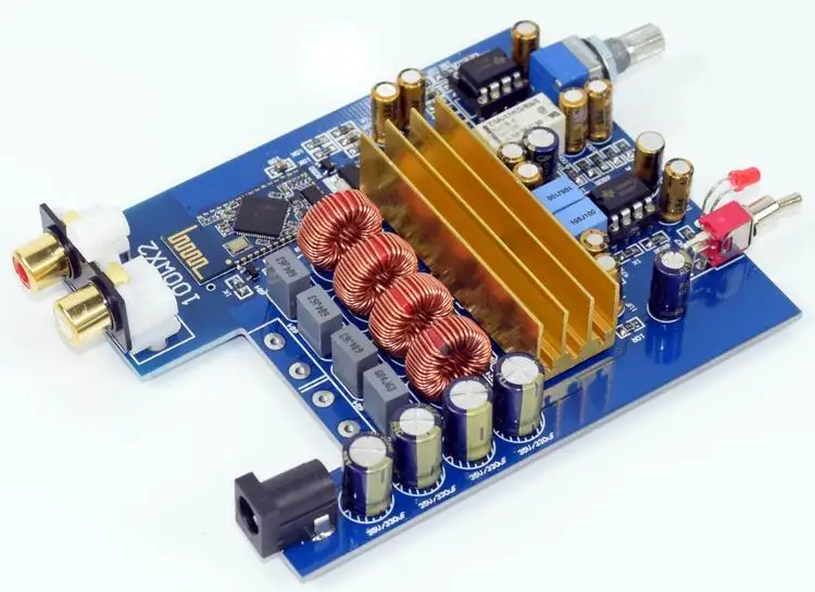 KYYSLB 4A Класс D цифровой усилитель мощности плата TPA3116 2,0 Bluetooth усилитель плата 100 Вт+ 100 Вт импортный чип CSR Bluetooth