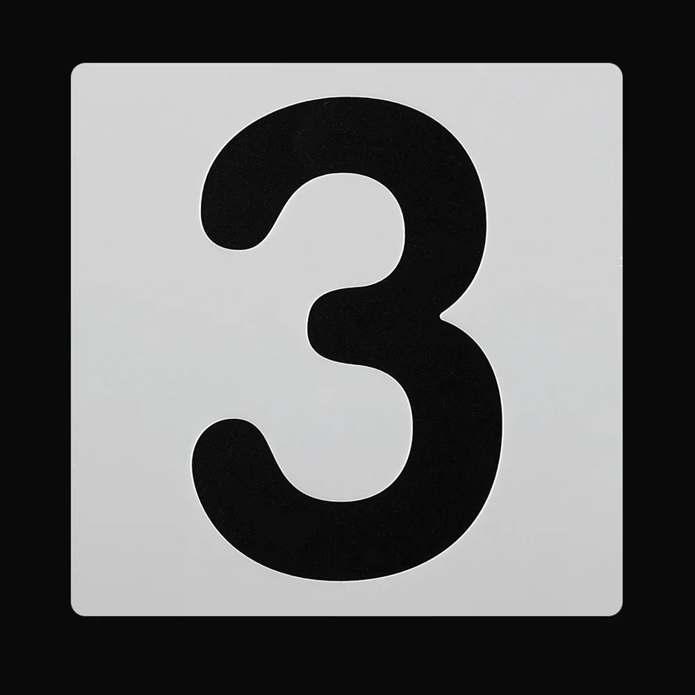 10 шт./компл. трафареты для рисования по номерам стен штамп скрапбукинга альбома