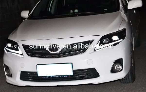 Corolla Altis Светодиодная лента ангельские глазки головная лампа 2011-2012 yearYZ