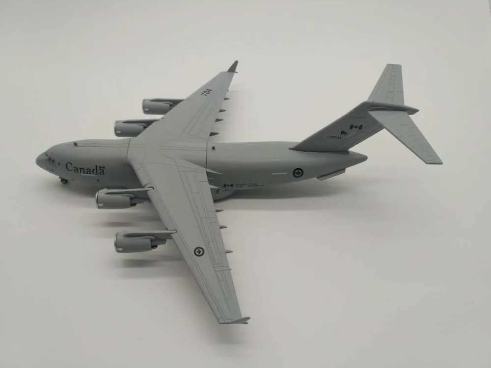 1/200 военная модель игрушки Canda RCAF C17 C-17 Globemaster III транспортер литой металлический самолет модель игрушки для детей коллекция подарок