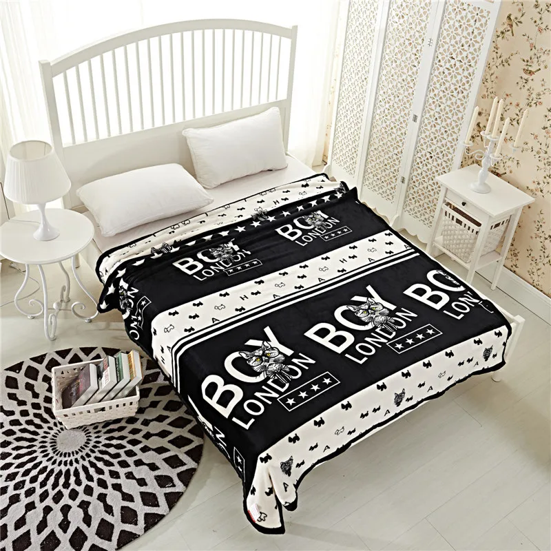 Высокое качество Одеяло коралловый флис Ткань Одеяла удобные весна/осень мягкие