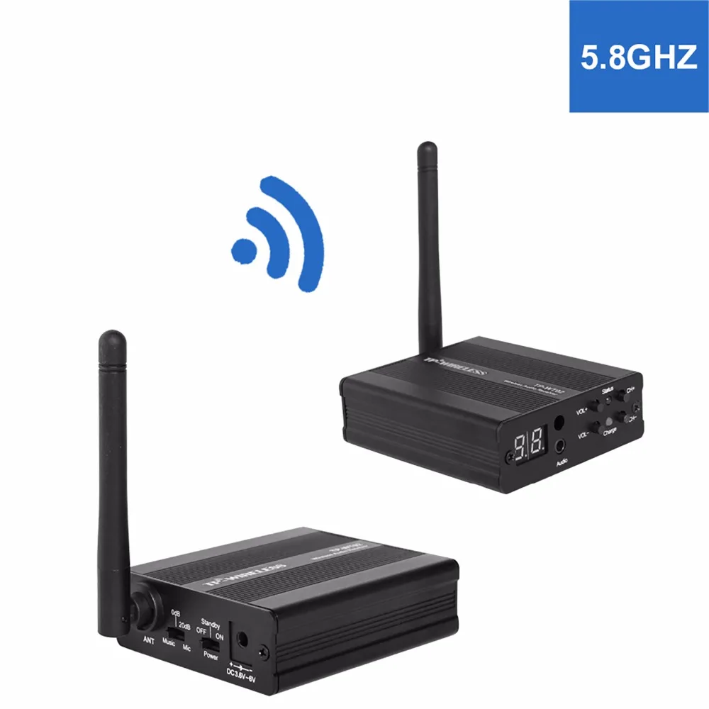 TP wireless 5 8 ГГц (Улучшено с 2 4 ГГц) цифровой беспроводной HDCD аудио адаптер передатчик