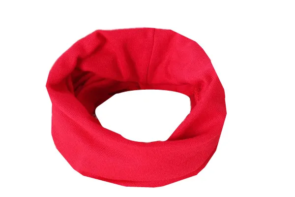 scarf red Качественный хлопковый Детский набор из шапки и шарфа, детский шейный платок, детский шарф, воротник, шапка, комплект, реквизит для фотосессии - Цвет: scarf red