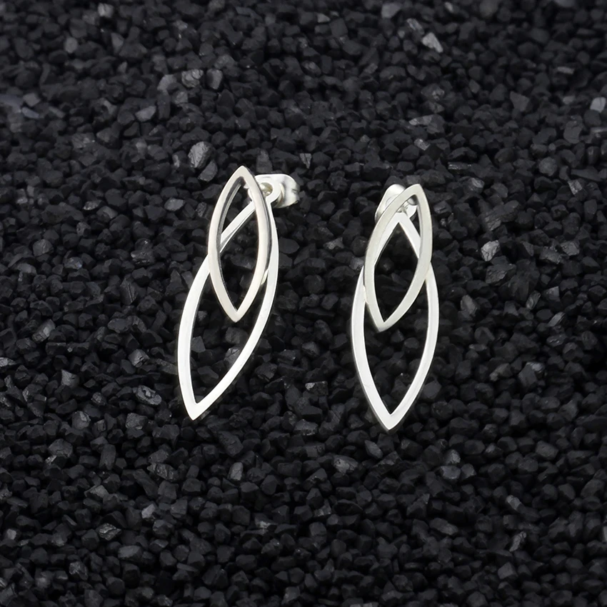 Великолепная сказка Новая мода Дизайн Серьги для Для женщин выдалбливают лист