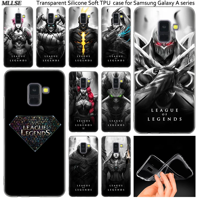 Силиконовый чехол для Samsung Galaxy A50 A30 A10 A40 A6 A8 Plus A20 E A5 A7 2018 2017 2016 Note 9 8 | Мобильные
