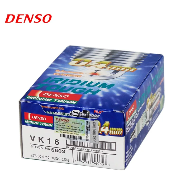 4 шт./компл. автомобильная свеча зажигания DENSO для Toyota Yaris Previa Prado Honda Accord Hafei Saima Saibao