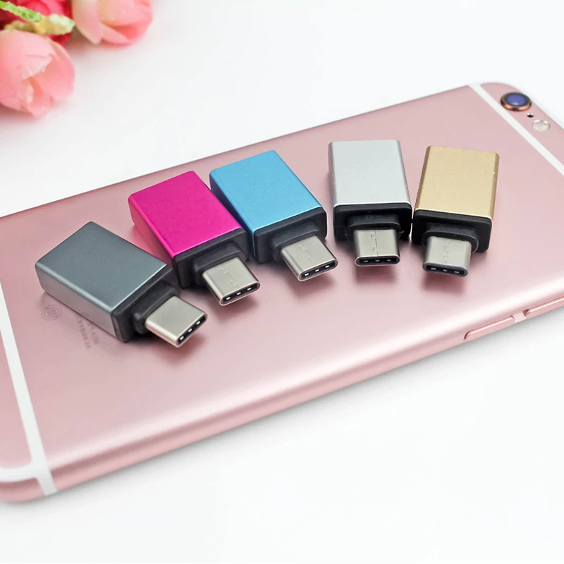 Адаптер-конвертер Type C к USB 3 1 5 Гбит/с портативный для мобильного телефона