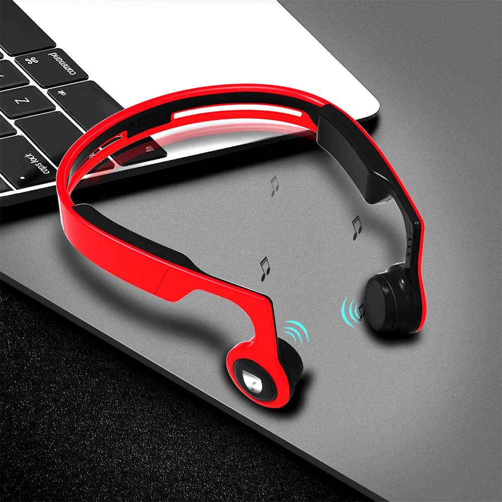 Беспроводные наушники ALWUP Bluetooth костная проводимость Спортивная стереогарнитура