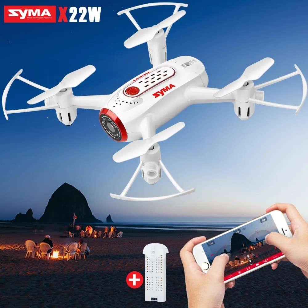 SYMA официальный X22W мини Drone с Wi Fi FPV самолета Дрон Камера Безголовый вертолет Quadcopter