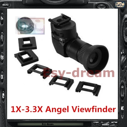 Seagull 1x-3.3x Açı Bulucu Vizör Nikon D800 D810 D800E D700 D4 D4S D3 5D2 5D3 70D 60D 700D 650D Kamera PB409