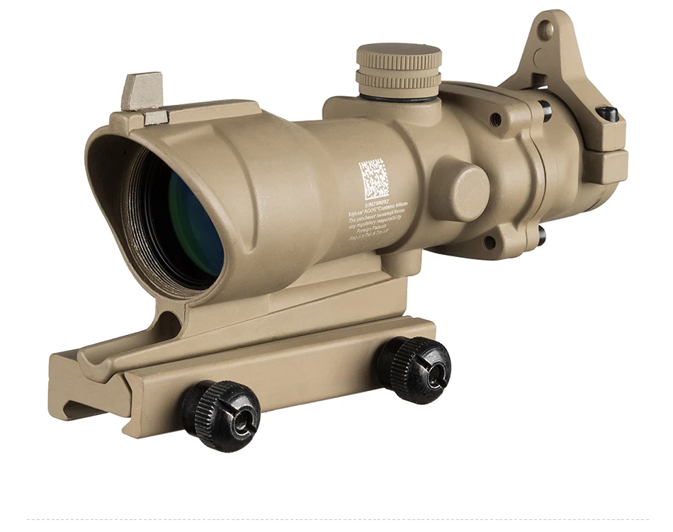 ACOG 4x32 оптические прицелы BDC стекло травленая сетка с Пикатинни Крепление тактический прицел для AR15 M4 M16