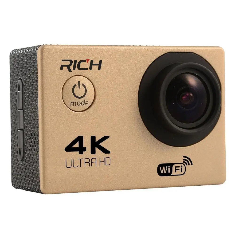 Экшн-камера wifi для спортивной камеры pro hero 4 1080P HD 30m Водонепроницаемая Спортивная камера camrea дополнительный головной ремень+ сумка+ Монопод