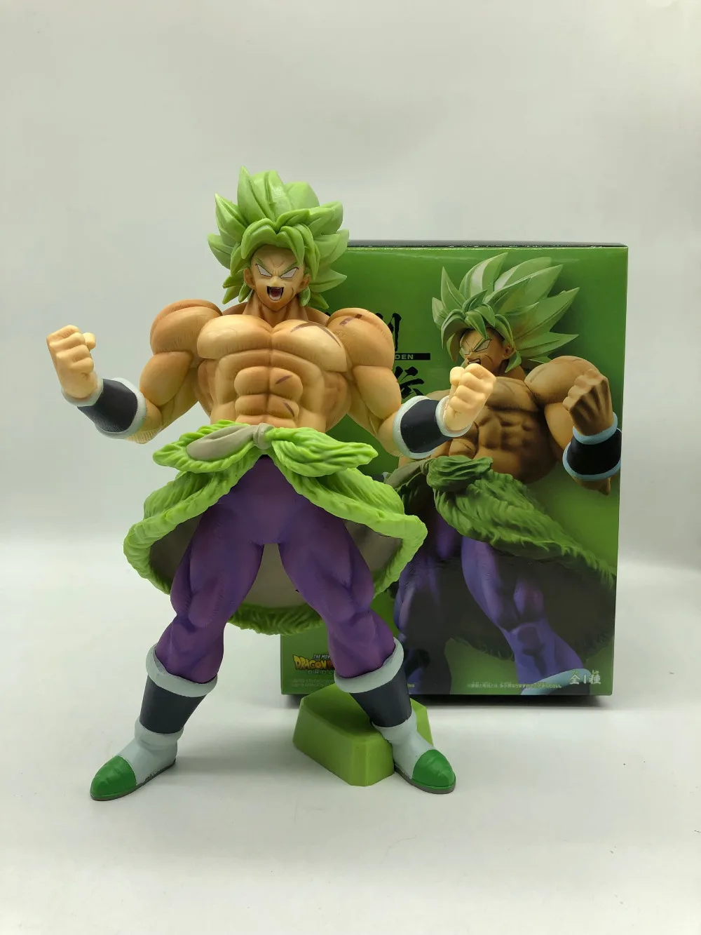 Японское аниме Dragon Super Saiyan BROLY Fullpower Z BATTLE фигурка Статуэтка из ПВХ Коллекционная