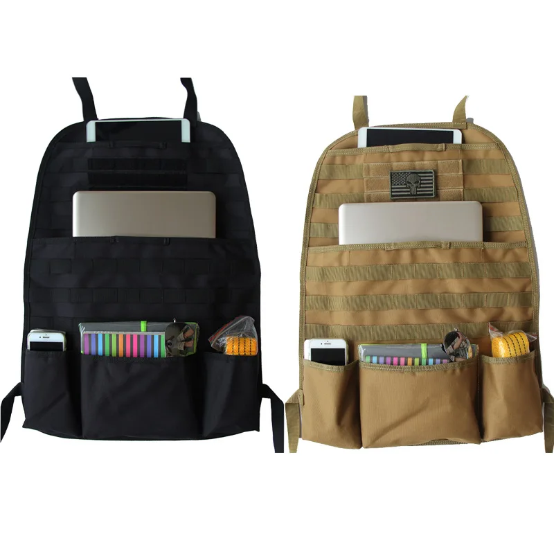 

NEW Universal Car Back Seat Hanging Storage Bag Tactical Travel Storage Organizer Holder Hanger for Auto Capacity Storage Pouch