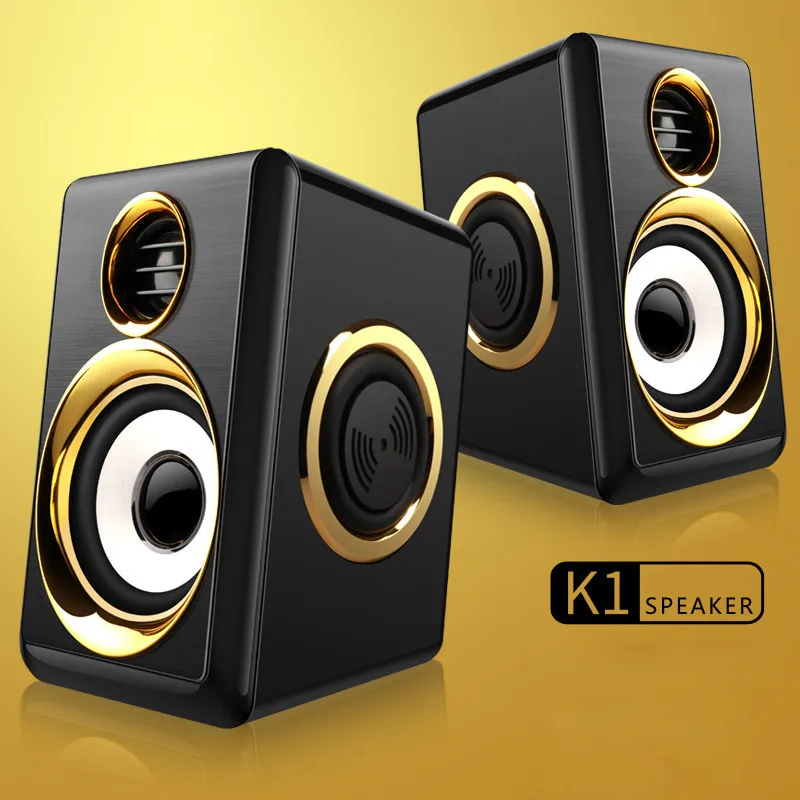 Игровые колонки микрофон USB компьютер телефон сабвуфер HiFi тяжелый бас аудио ноутбук Настольный HiFi тяжелый бас объемный звук музыка