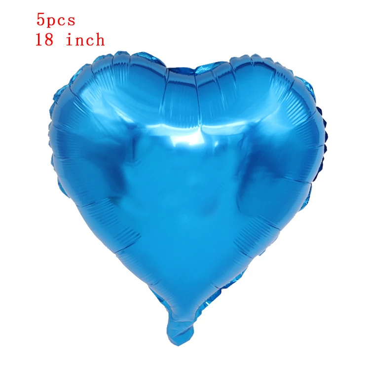 5pcs blue balloons Baby Boss тематическая вечеринка на день рождения украшения Детские шары счастливые бумажные тарелки для дня рождения салфетки для стаканчиков баннеры - Цвет: 5pcs blue balloons