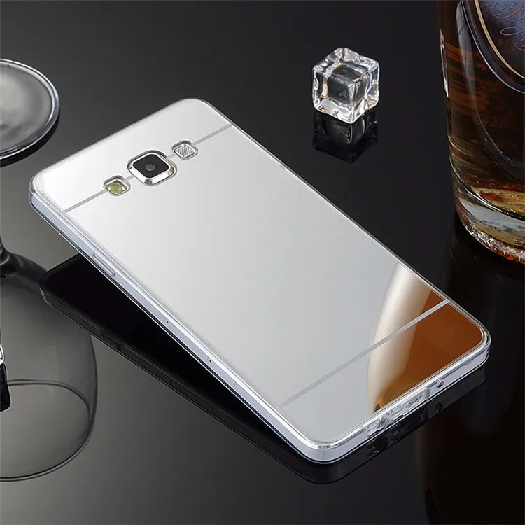 Luxury Fahion Mirror Gold Back Cover Case For Samsung Galaxy Grand Prime G530 G530F G530H G531F G531H Bling TPU Coque Shell Capa |
