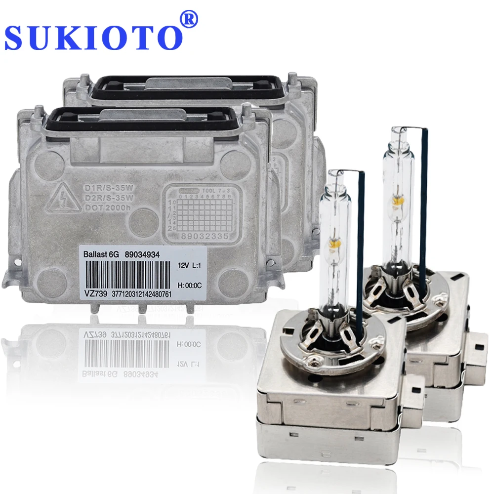 Аксессуары для автомобильных фар SUKIOTO OEM D1S Φ D3S 6G балласт 89034934 35 Вт 4300K 8000K metal d1s kit
