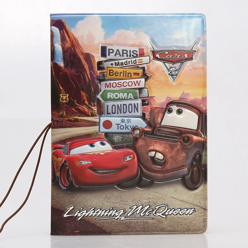 Модный крутой мультфильм 3D обложка для паспорта Мужчины Женщины Девушки