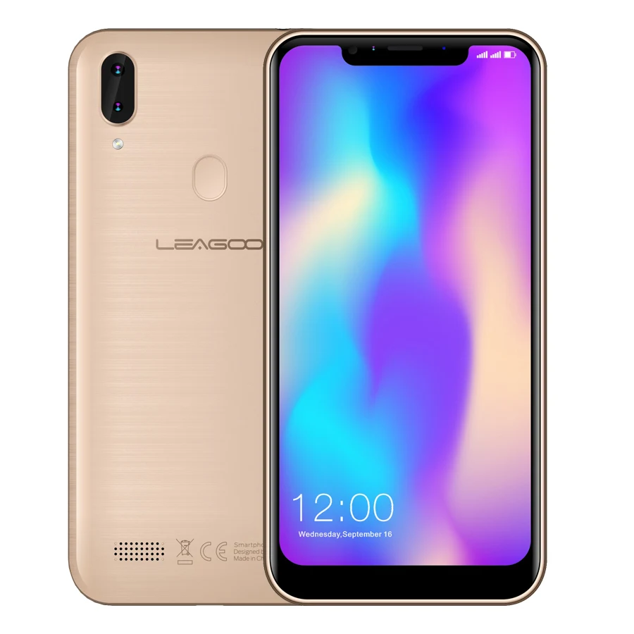 Оригинальный LEAGOO M11 Android 8 1 четырехъядерный 6 18 &quotFW + мобильный телефон 2 Гб ОЗУ 16