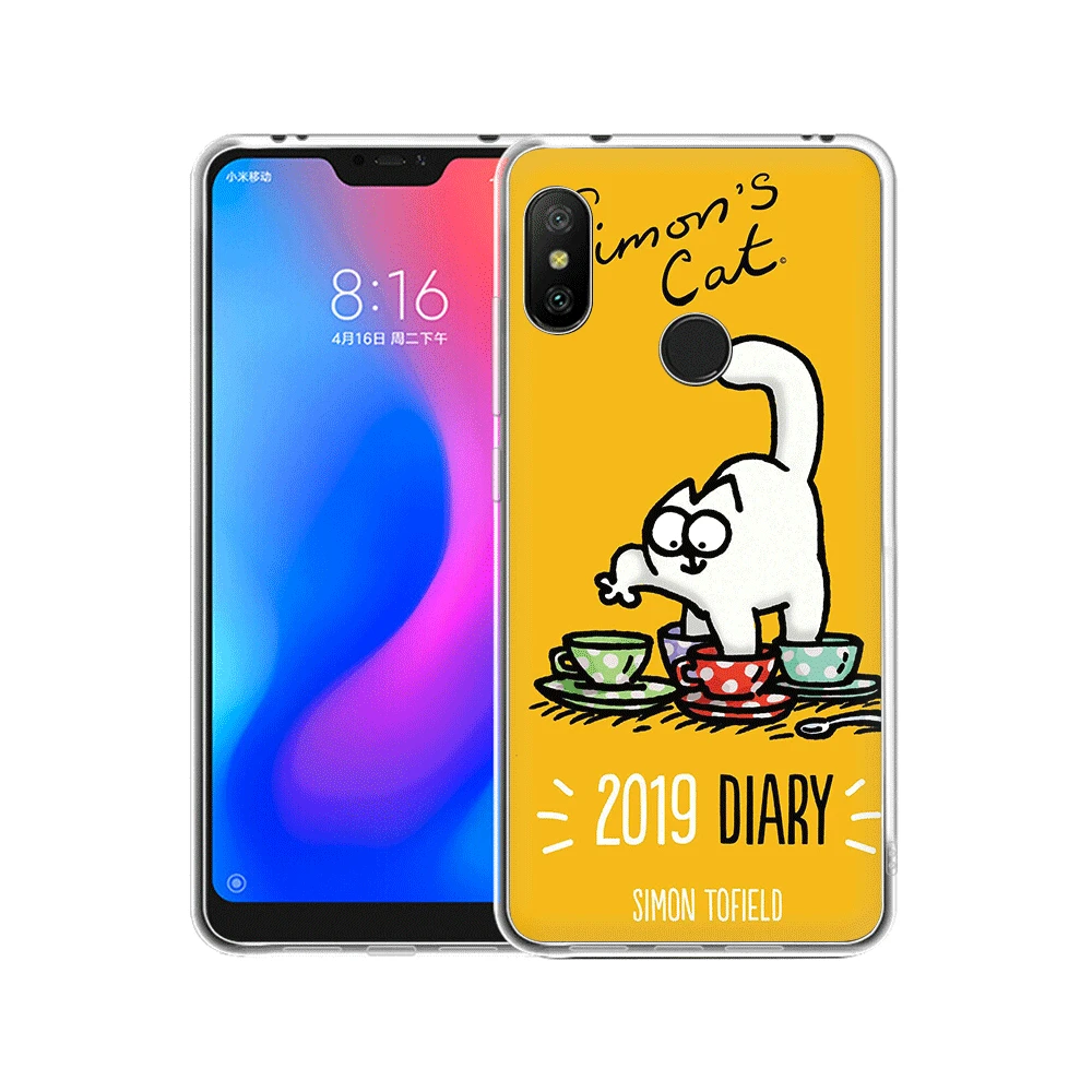 Чехол для Xiaomi Redmi Note 3 Pro 4 4X 5 6 5A Prime 7 Hard pcDesxz Cute Simons|Чехлы-накладки| |