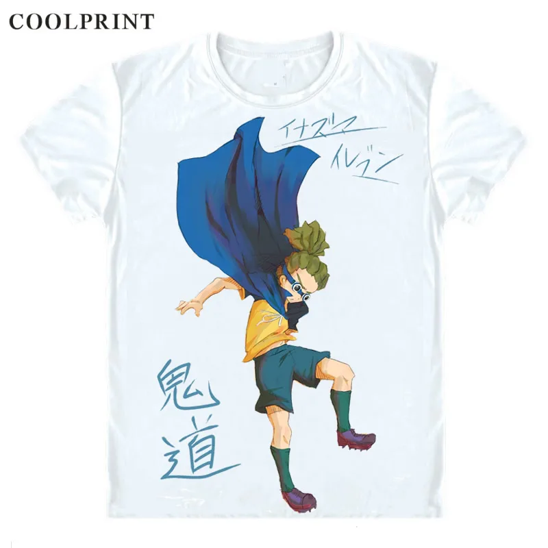Футболка Coolprint Kidou Yuuto Inazuma Raimon Eleven Legend Japan Мужская Повседневная футболка Премиум с