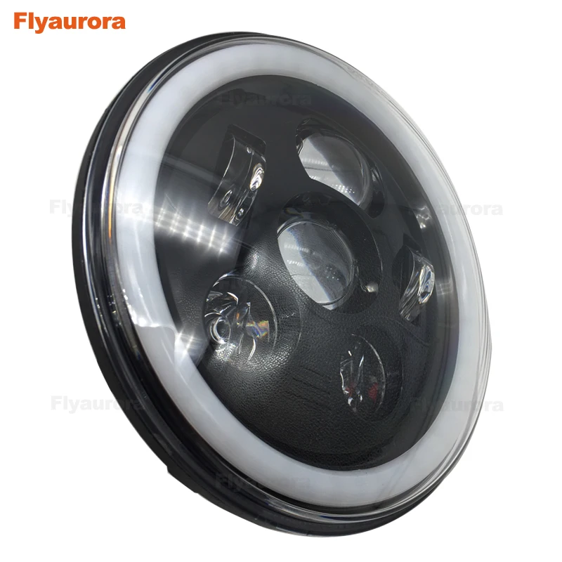 7 дюймов светодиодный мотоцикл Headligh + ведро Корпус для мотоцикла Yamaha YBR125 YBR 125 02 13