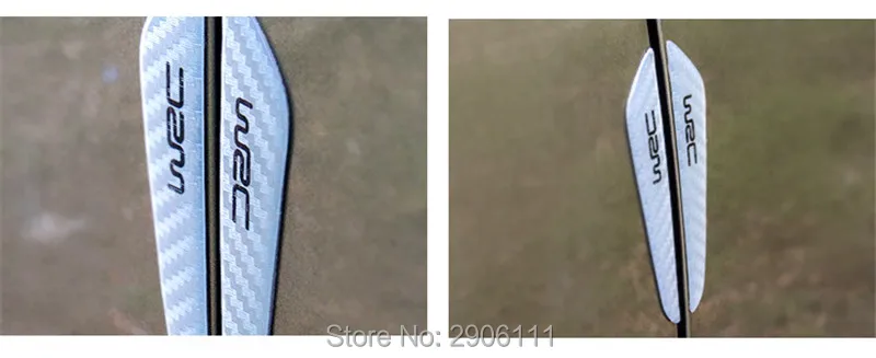 

4PCS Car Sticker Door Protection Guards Stickers for Opel Mokka zafira corsa astra insignia vectra Car Carbon Fiber car-styling