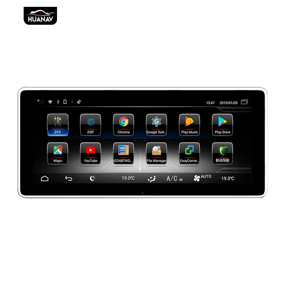 Android 8 автомобильный DVD-плеер без GPS-навигатора для Mecerdes Benz C GLC CL 2014 + радиоприемник