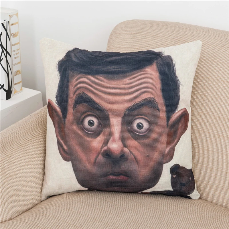 Famous Stars Cushion Cover Goddess Monroe Pillow Covers for Puff Sofa Seat Chair Linen Cotton Decorative Throw Cases | Дом и сад
