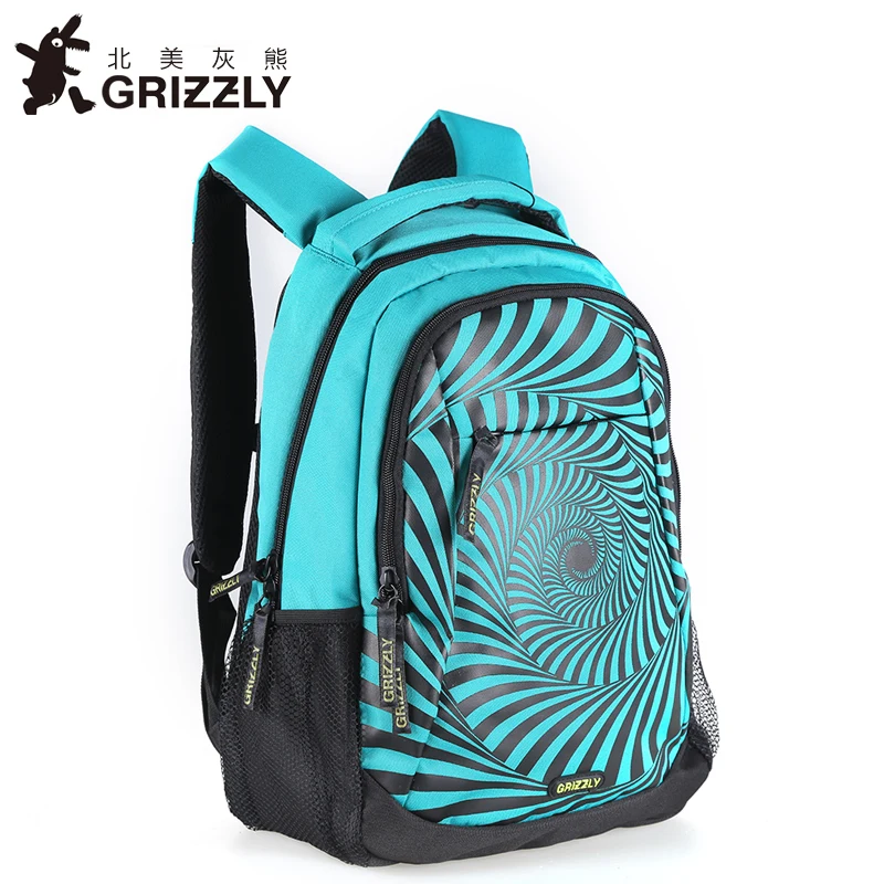 GRIZZLY Новый Модный женский красивый рюкзак для девочек подростков школьные сумки