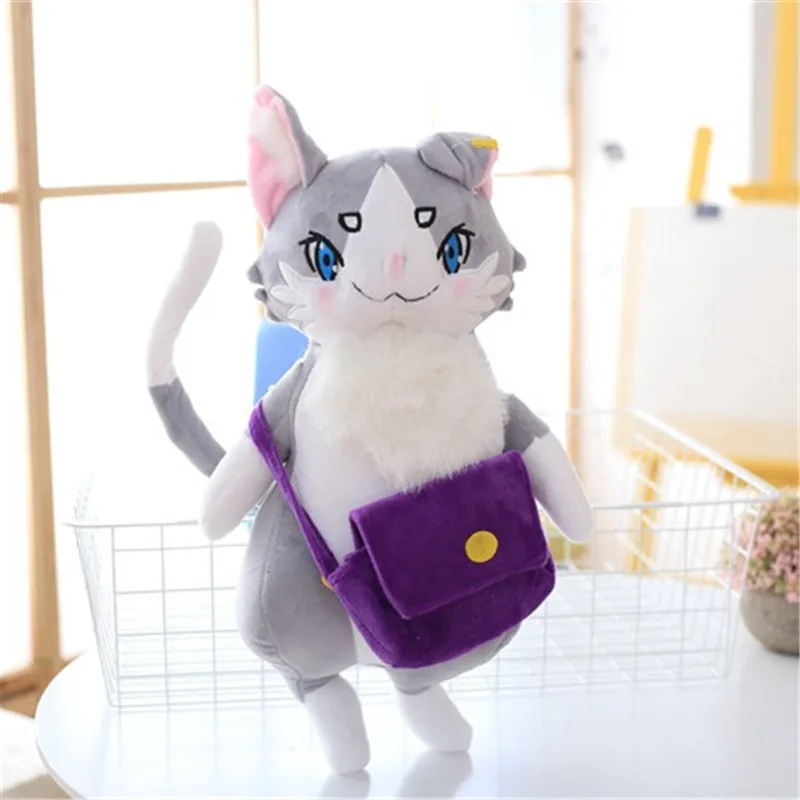 Аниме Re: жизнь в другом мире от Zero Emilia плюшевые игрушки Packu Neko Кот гений мягкие