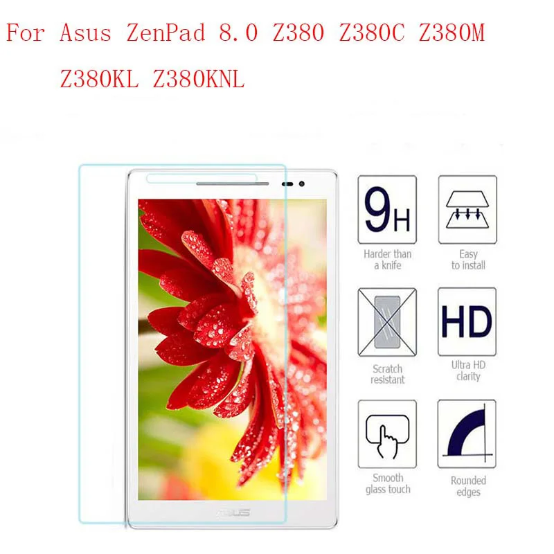 Закаленное стекло для Asus ZenPad 8.0 Z380 Z380C Z380M Z380KL защита экрана планшета 8 дюймов