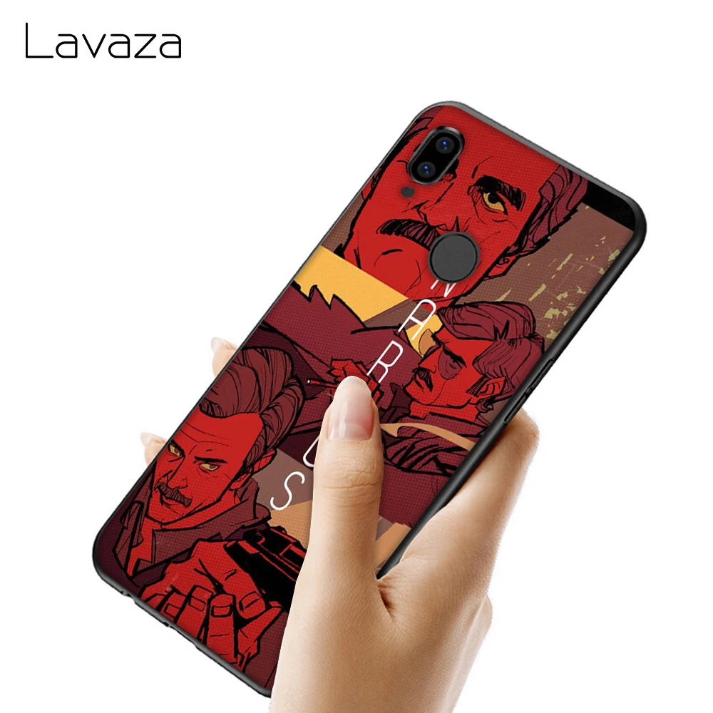 Мягкий ТПУ чехол Lavaza Narcos для Huawei Y7 Prime Y9 Y6 2018 Nova 3 3i Honor 7A 8X 8C 8 9 10 Lite | Мобильные