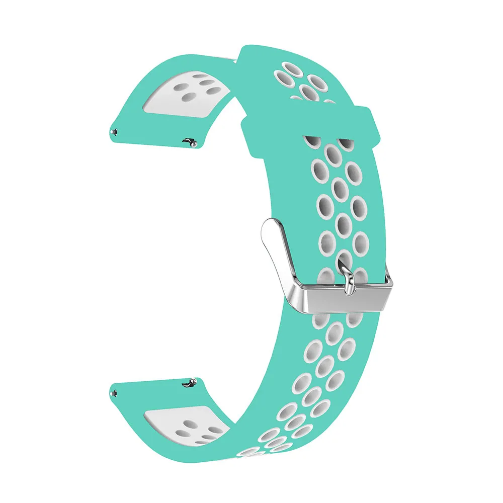 

15 Colors Breathable Silicone Band Strap For Samsung Galaxy Watch Active 42mm Replacement Watch Band Sport Bracelet Belt 20mm